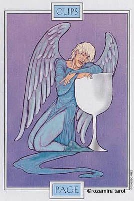 Winged spirit tarot